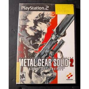 Metal Gear Solid 2: Sons of Liberty - PlayStation 2 Game